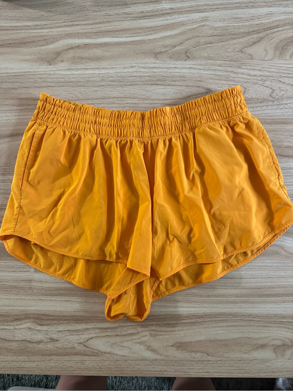 aerie Bright Orange Athletic Shorts